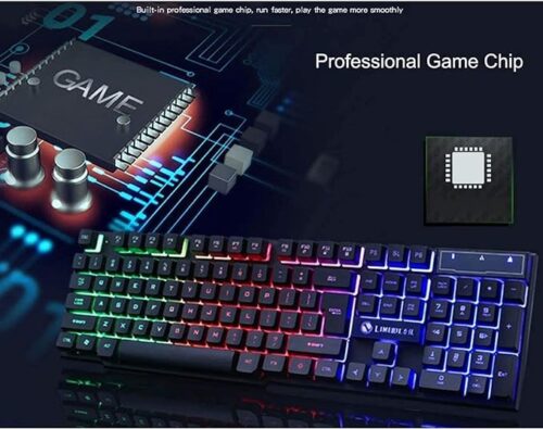 Rainbow Gaming Keyboard & Mouse - Image 3